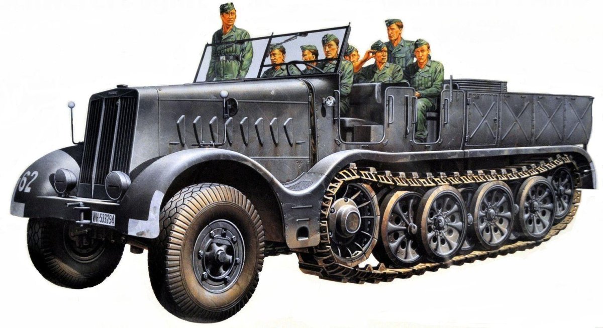 Тягач SD.KFZ.9