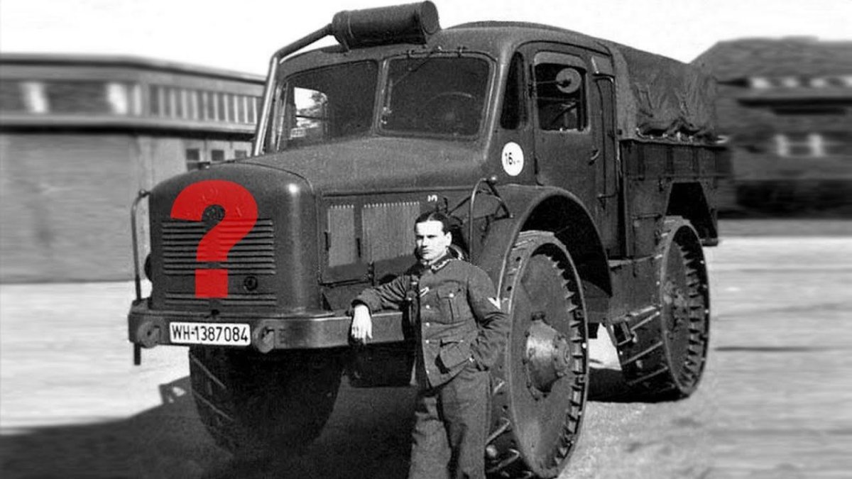 Тягач Skoda Radschlepper OST (rso)