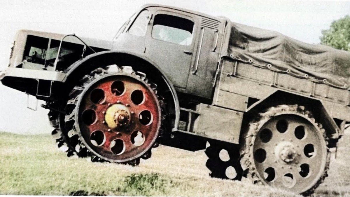 Шкода тягач 1942 года