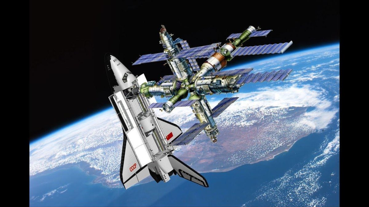 Орбитальная станция мир 1986