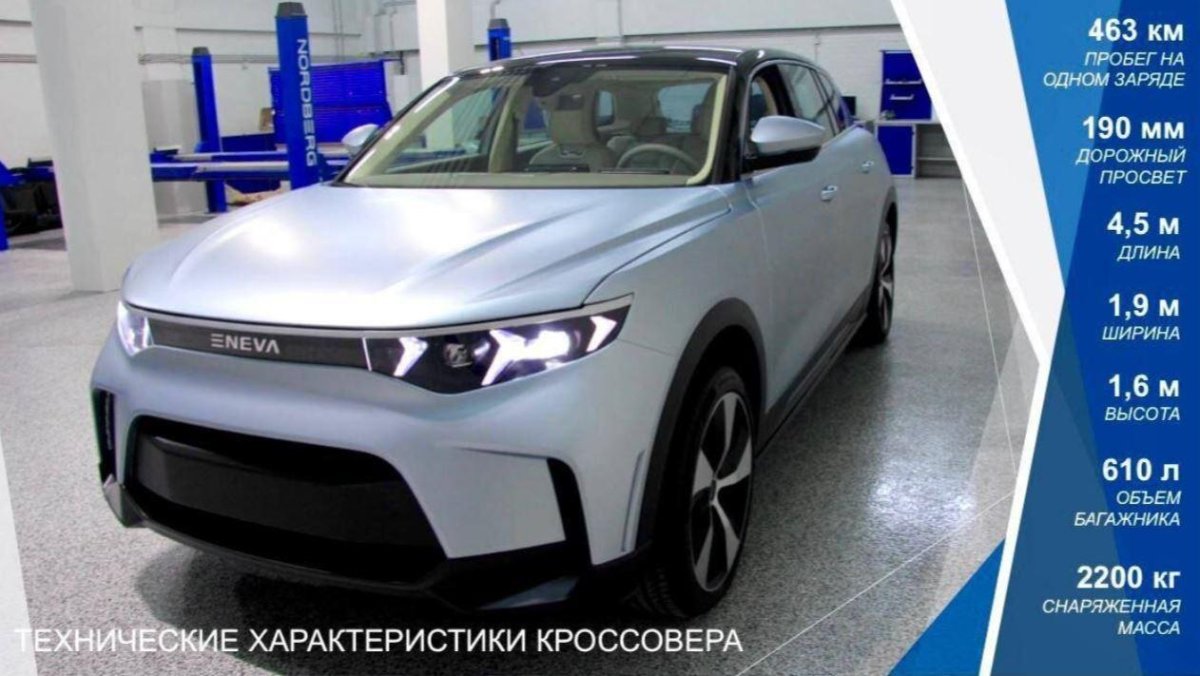 Е-Нева электромобиль