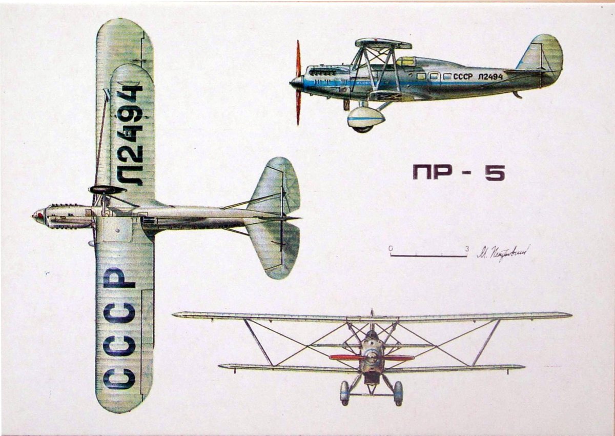 Полутораплан р-5