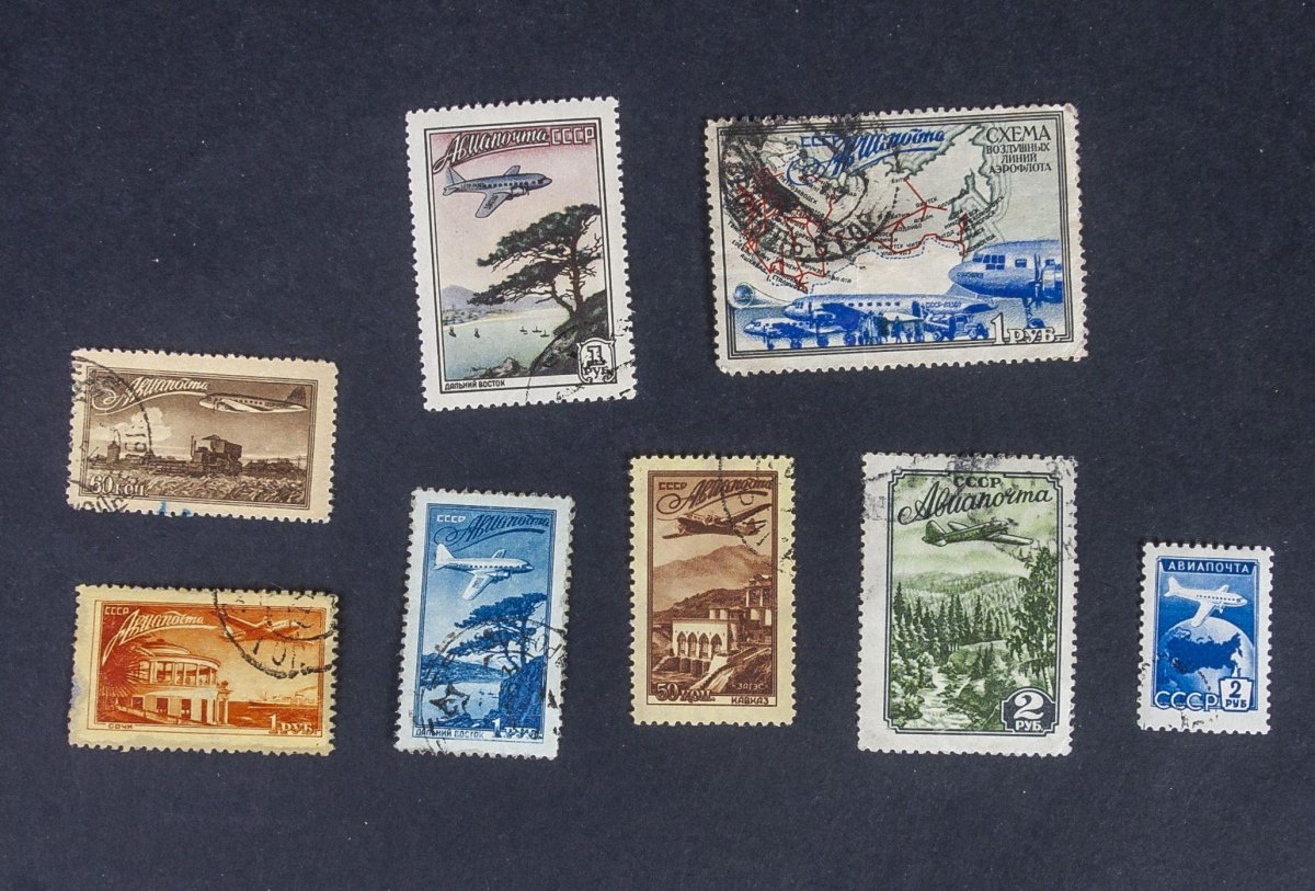 Авиапочтовая марка