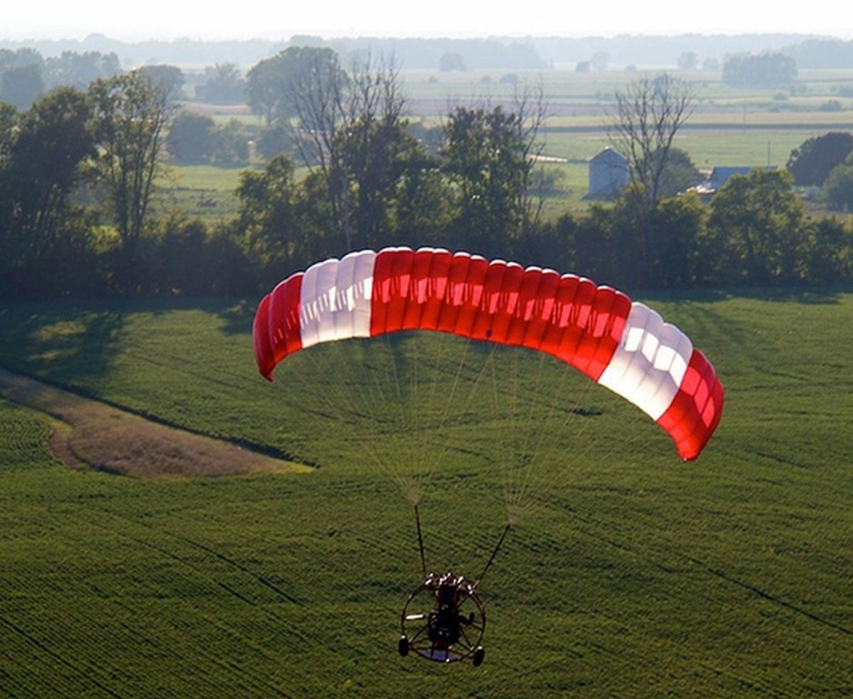 Аэрошют полеты