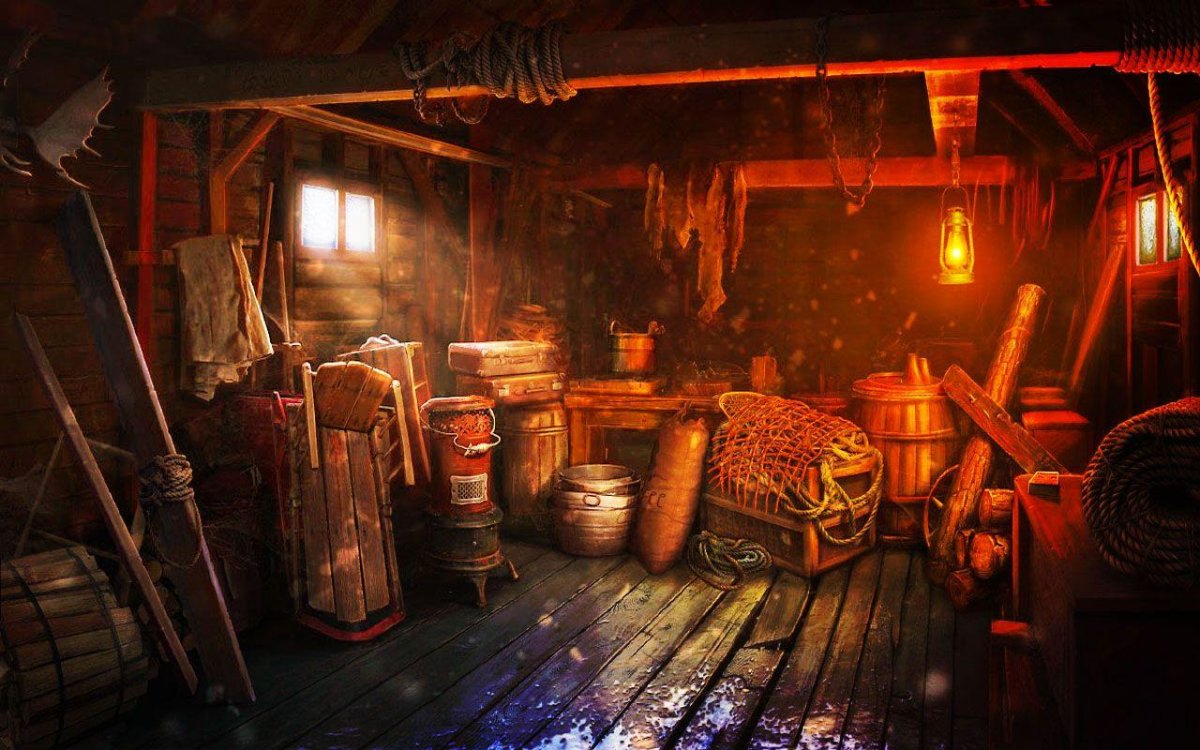 Трюм капитана пиратов