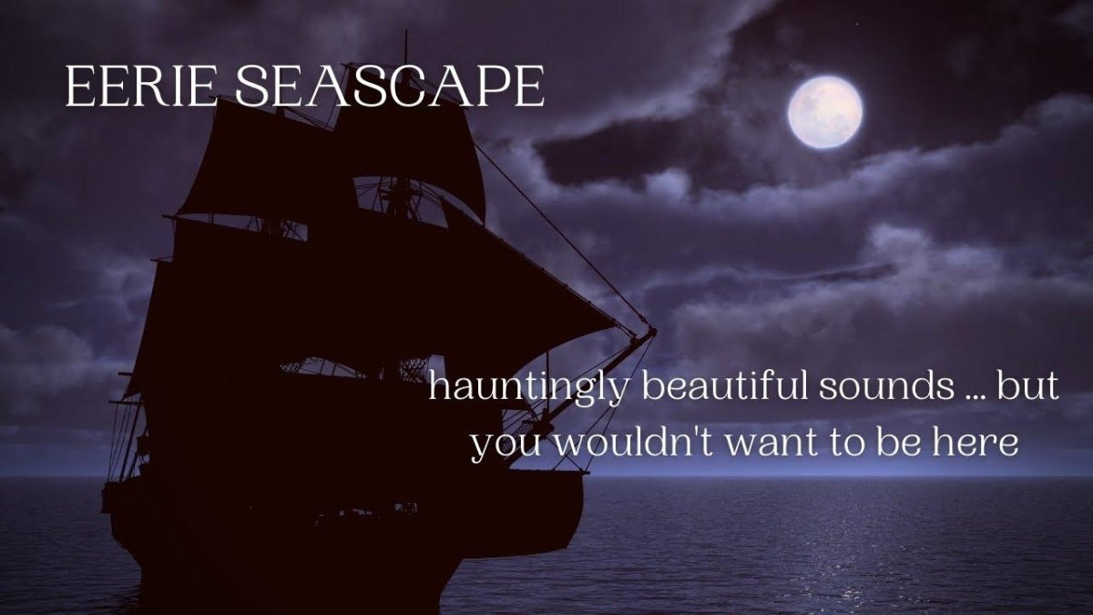 Пиратский корабль ночью