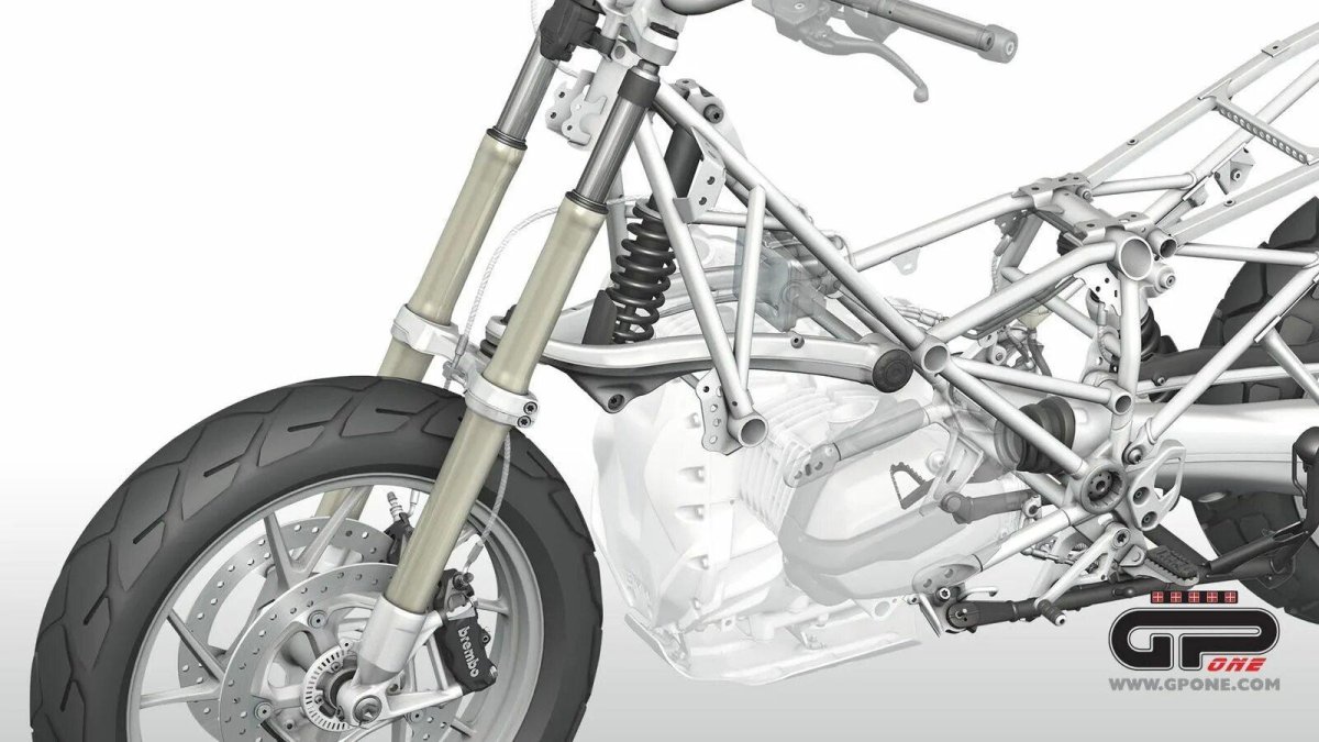 BMW r1200gs паралевер