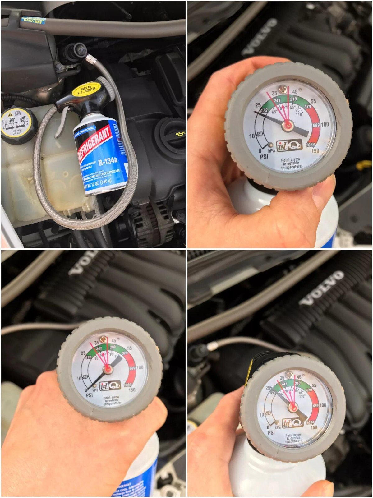 Давление в автомобильном кондиционере