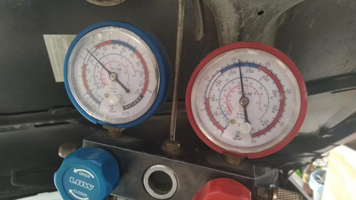 Давление фреона в Лачетти