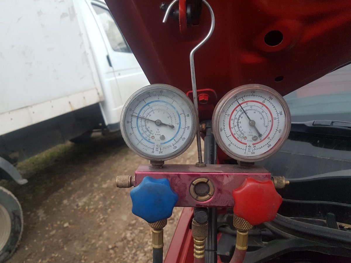 Давление в автокондиционере