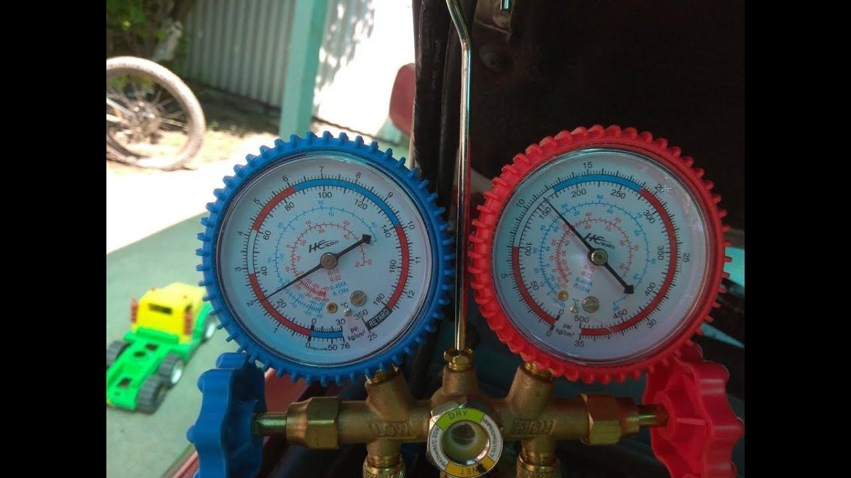 Оборудование для закачки фреона