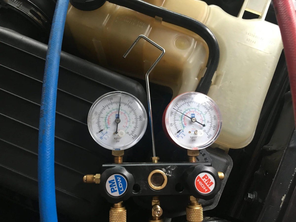 Давление хладагента VAG