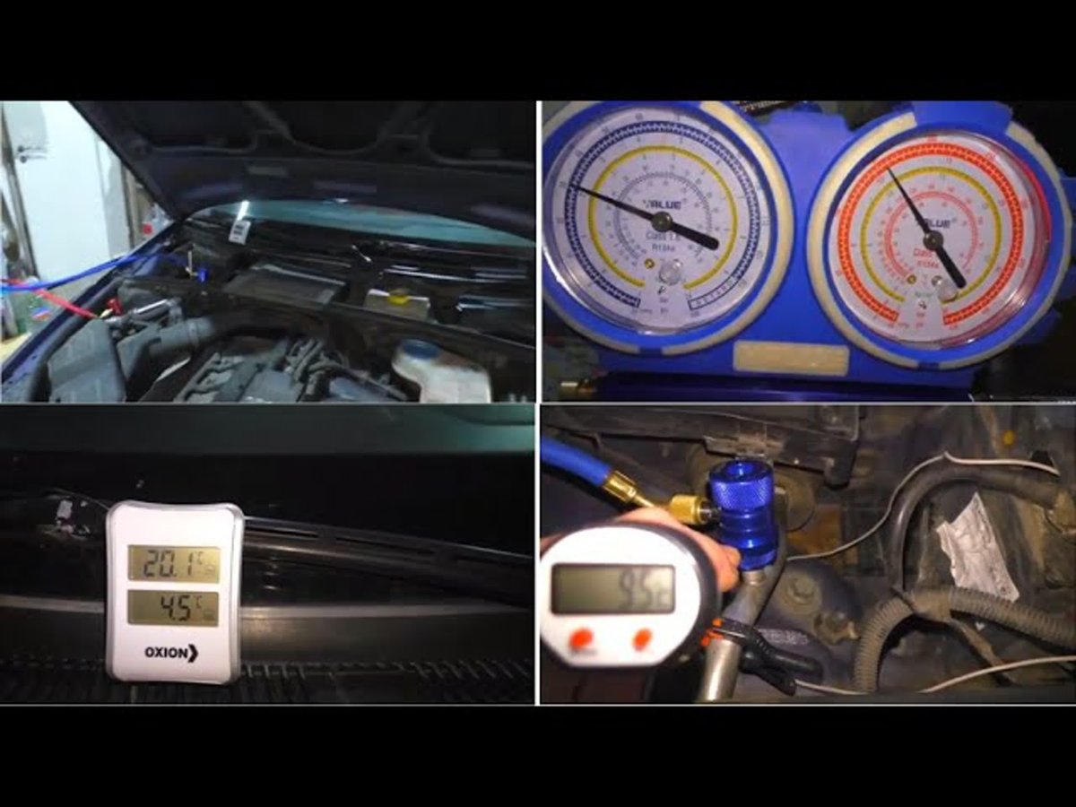 Компрессор для проверки герметичности кондиционера