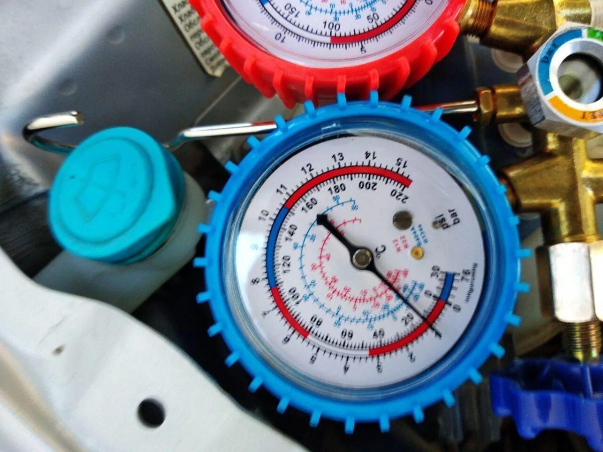 Заправка фреоном авто