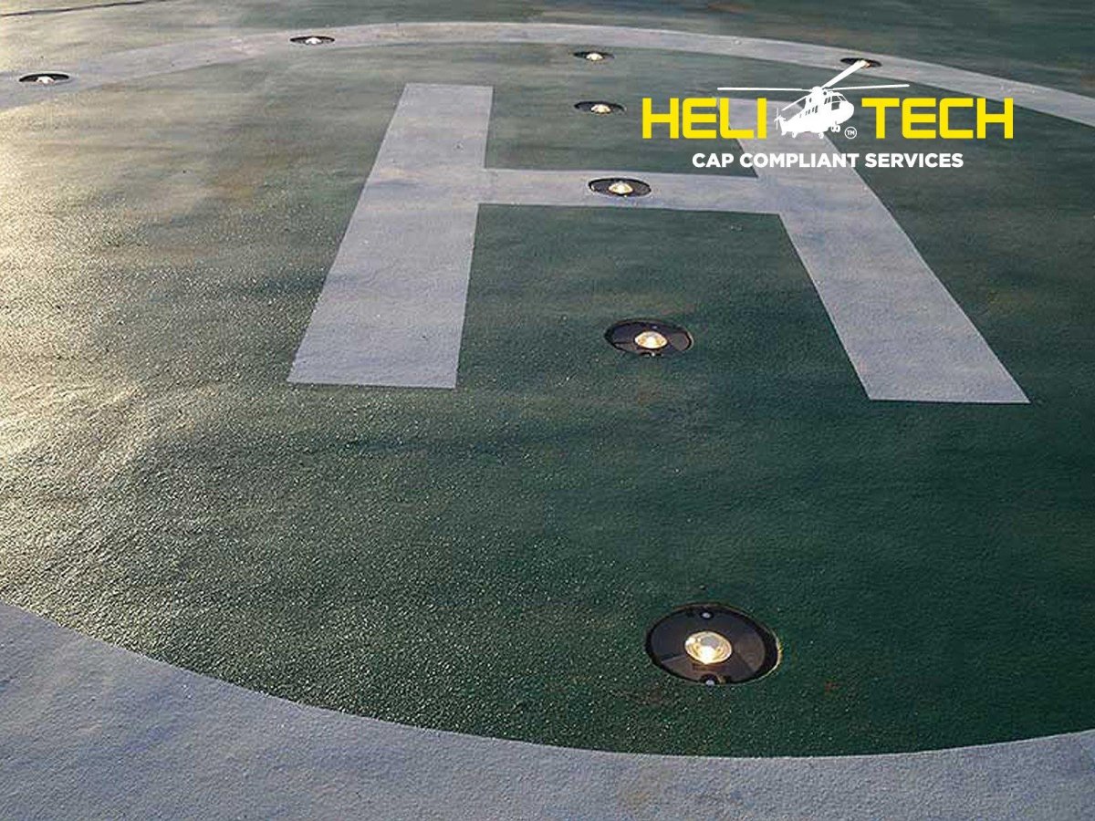 Посадочная площадка для вертолета ми-8