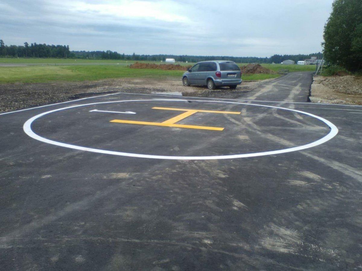 Разметка аэродрома