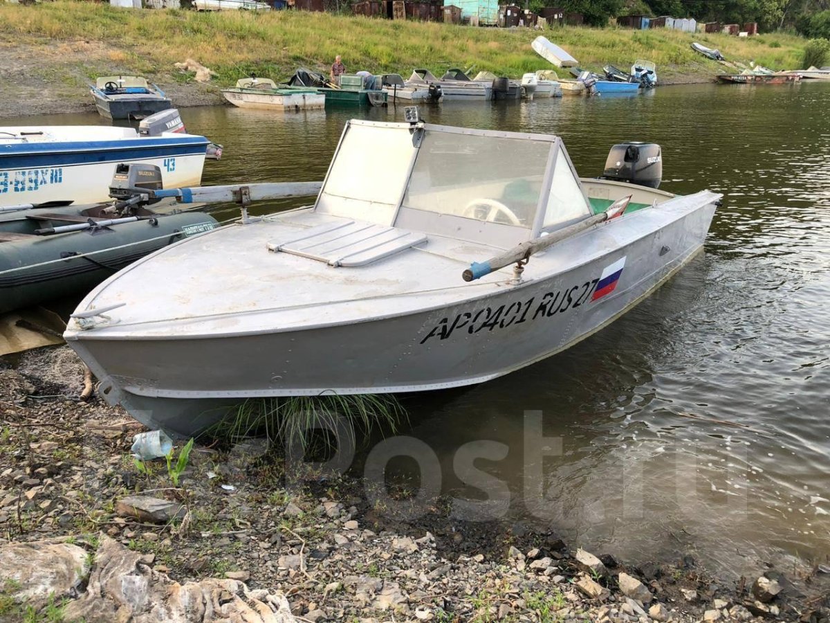 Лодка Прогресс 4 под ямахой 30 л с