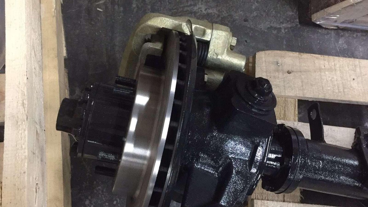 Передний мост УАЗ гибрид