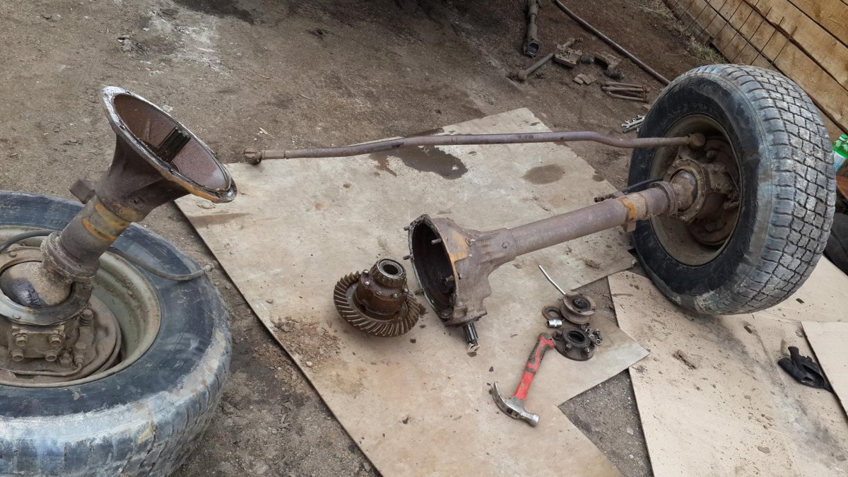 Передний мост УАЗ 3303