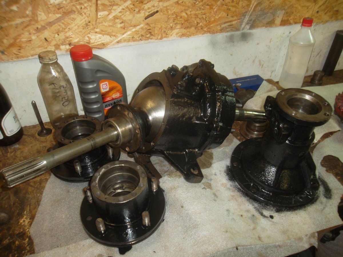 Передний мост УАЗ 3909