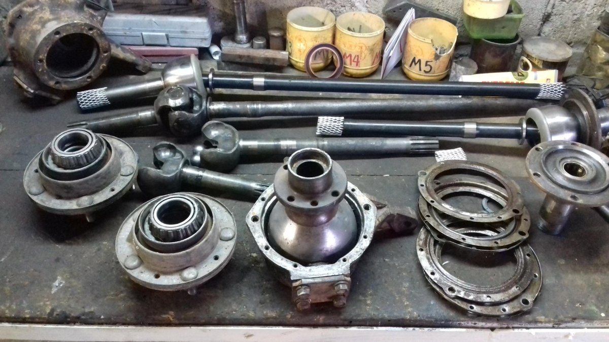 Военный передний мост УАЗ 469