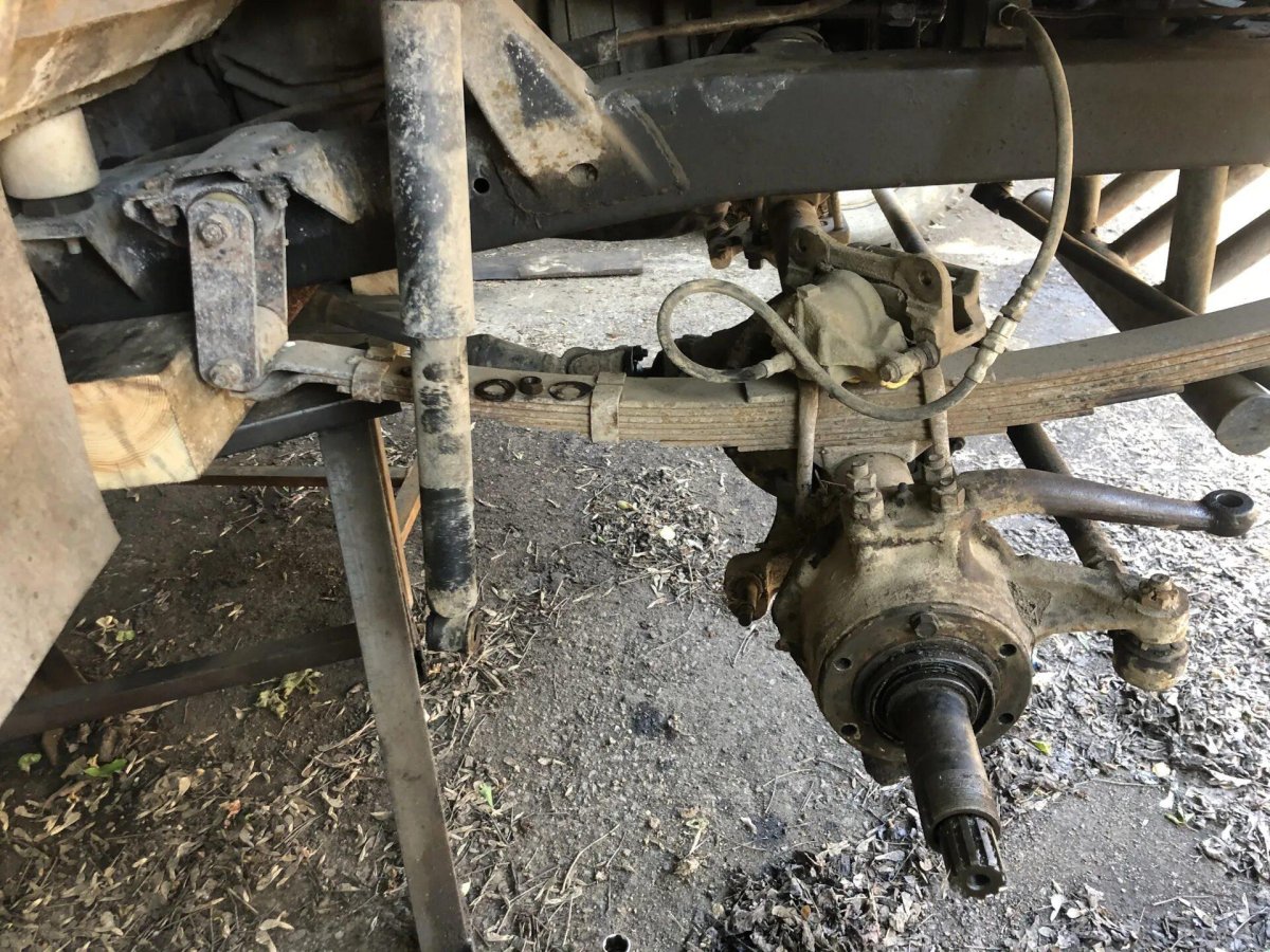 Передний мост УАЗ 469