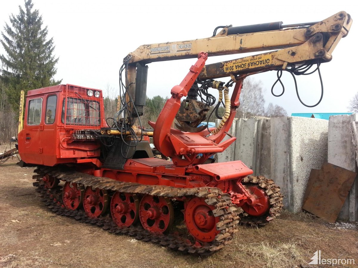 Трактор тдт1 трелевочный ТДТ 100