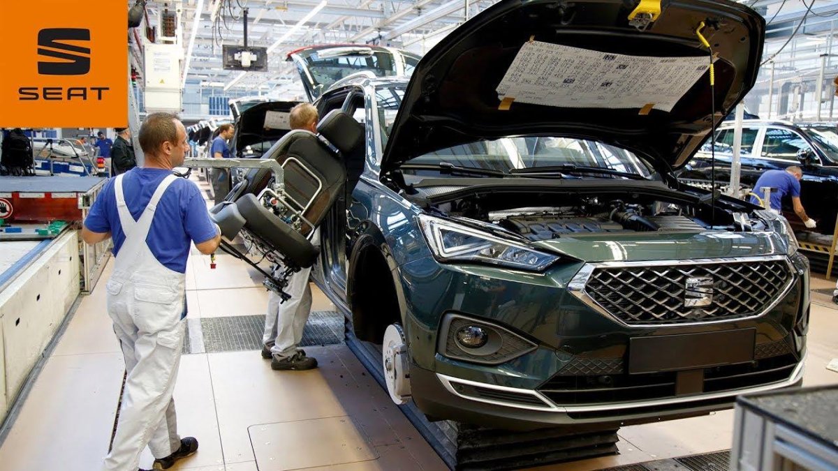 Завод Сеат в Испании
