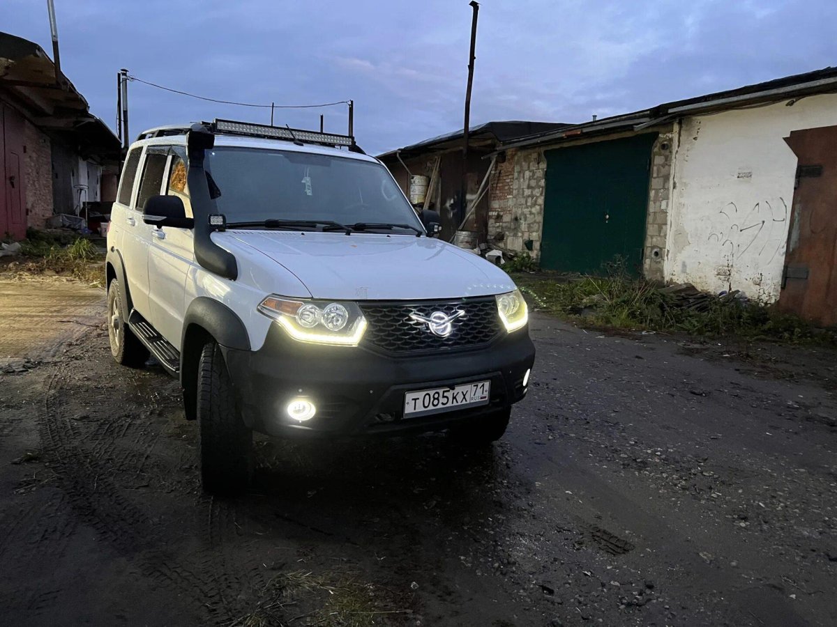 ПТФ линзы УАЗ Патриот 2017