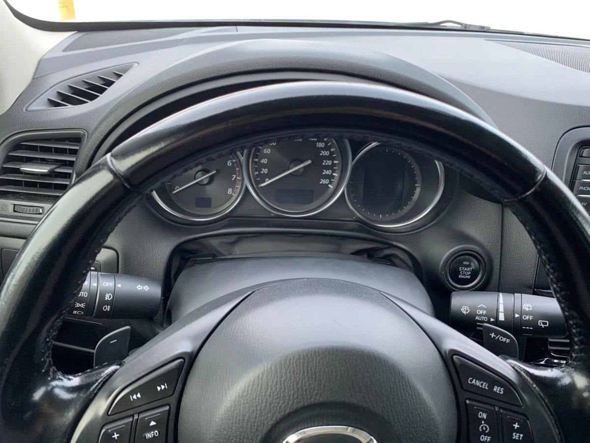 Подрулевые лепестки на мазду СХ 7