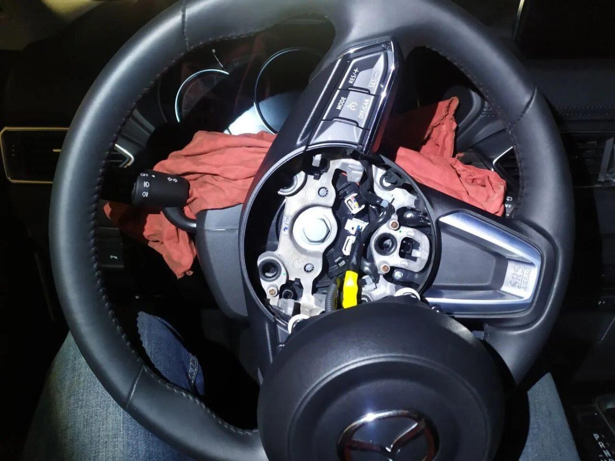 Установка подрулевых лепестков CX