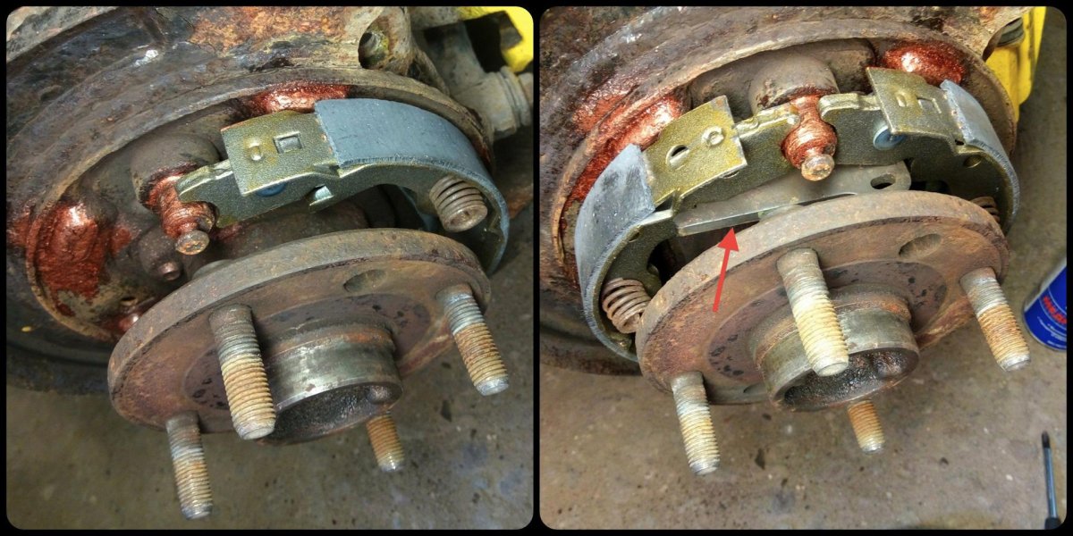 Колодки ручника Chevrolet Lacetti универсал