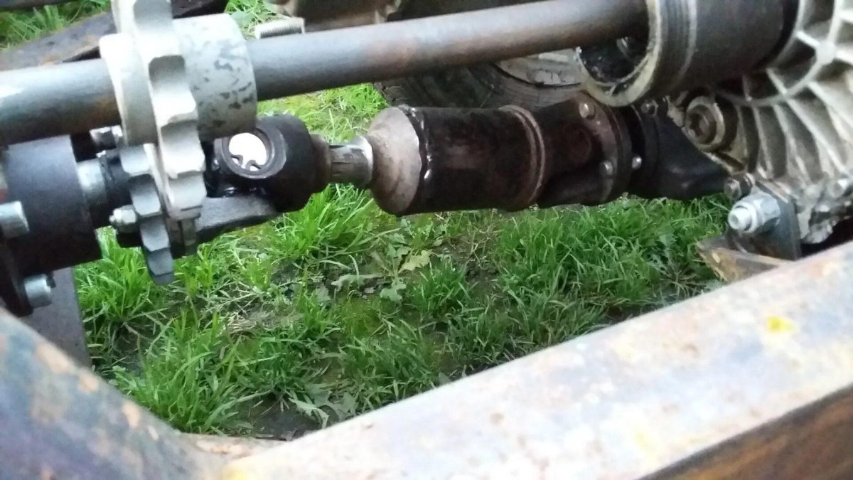 Узел перелома трактора т 150