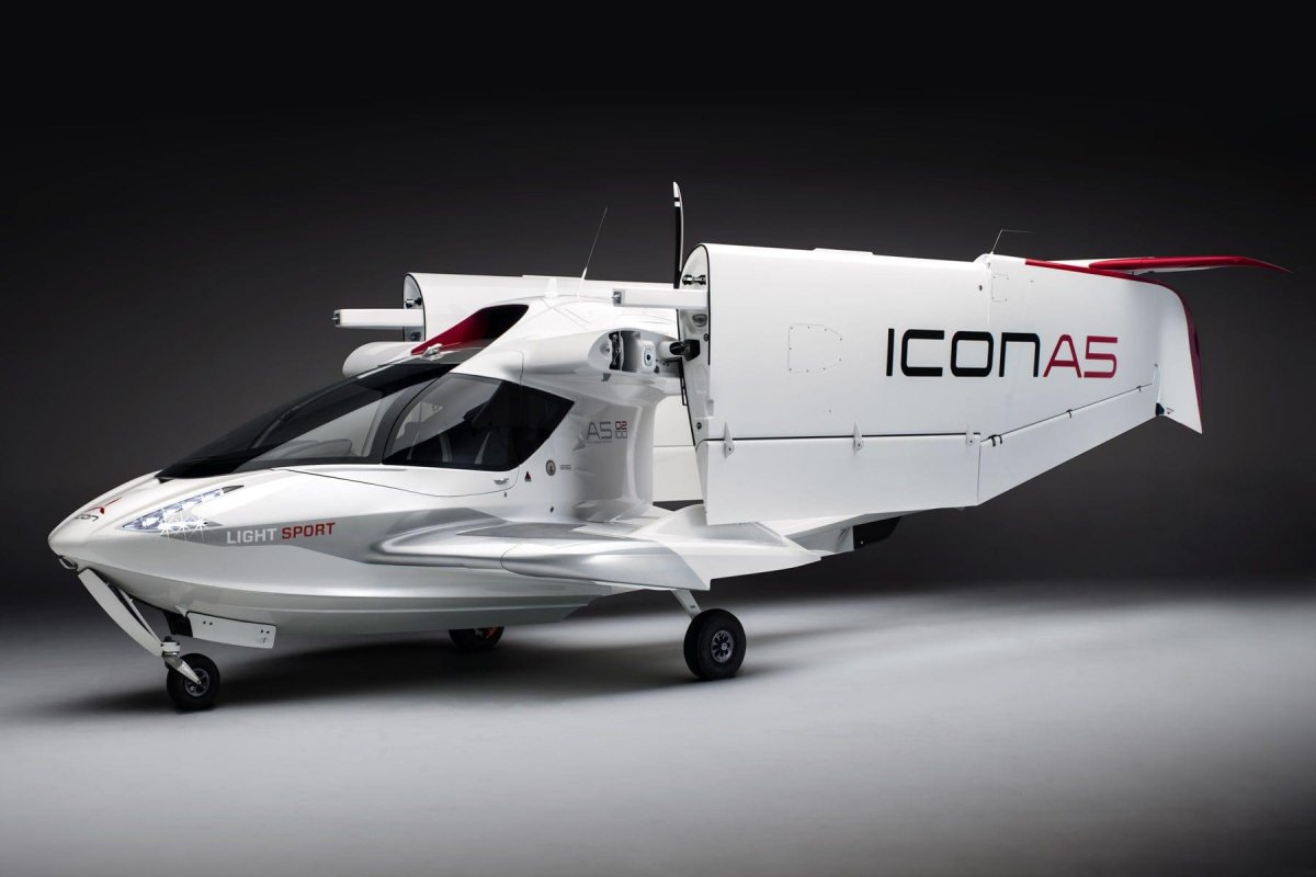 Самолет амфибия icon a5
