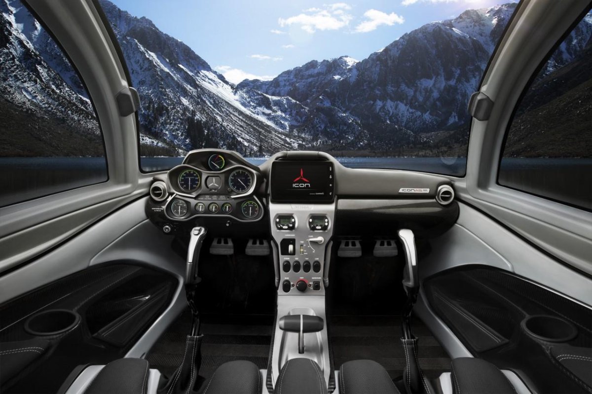 Icon a5 кабина