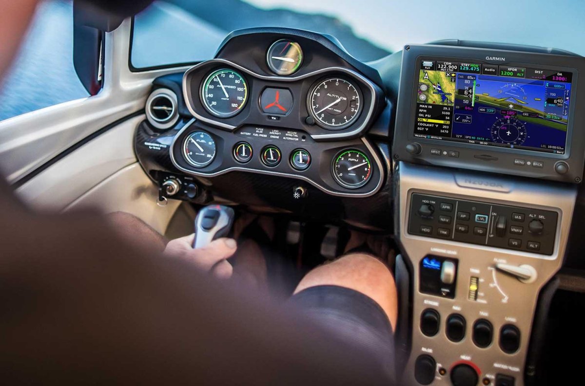 Icon a5 Cockpit