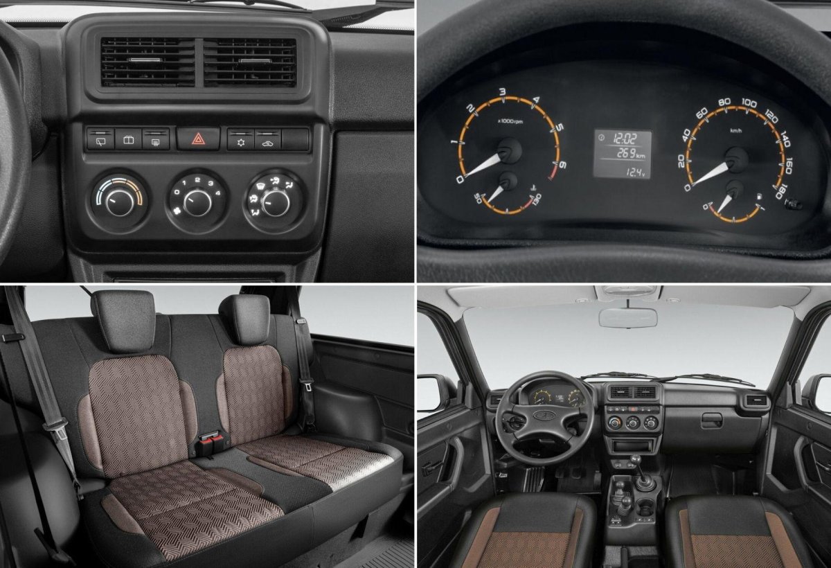 Лада Нива Бронто салон