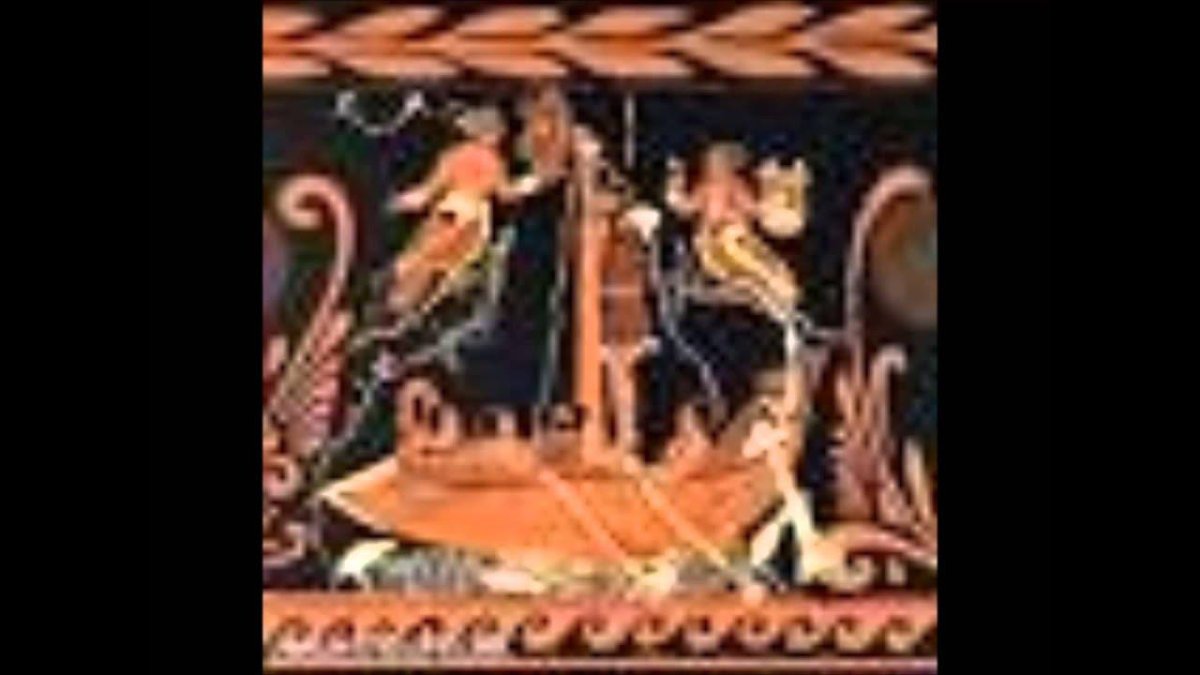 Одиссей и сирены вазопись