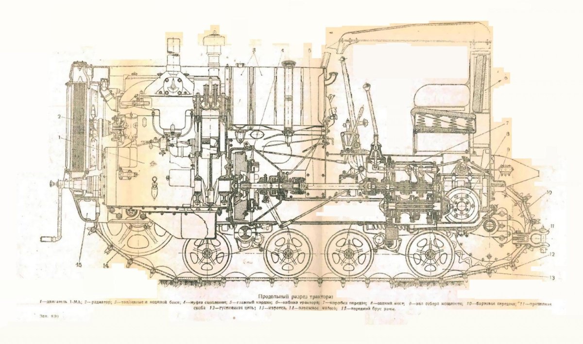 Трактор СТЗ-3 Нати