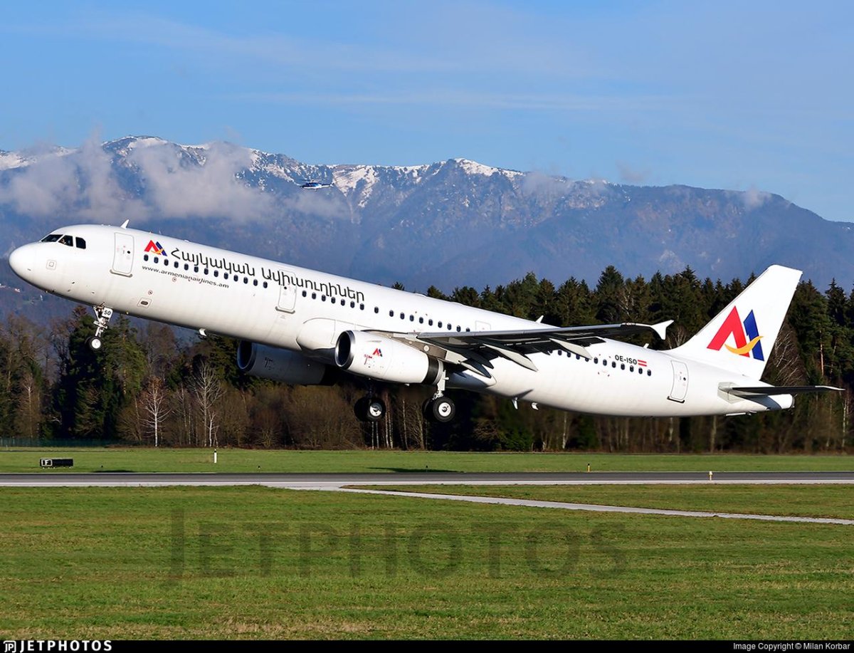 A321 армянские авиалинии