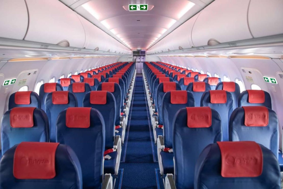 Airbus a320 салон