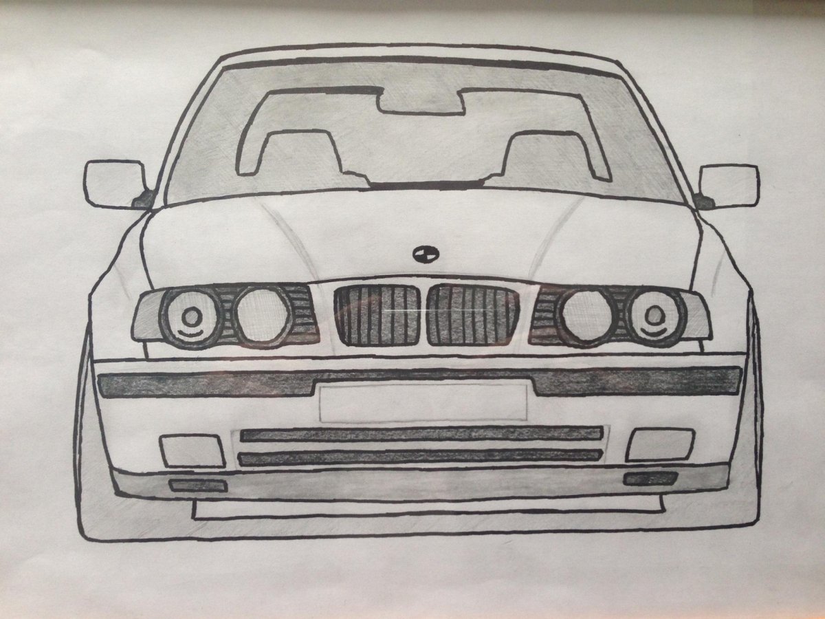 BMW е34 карандаш