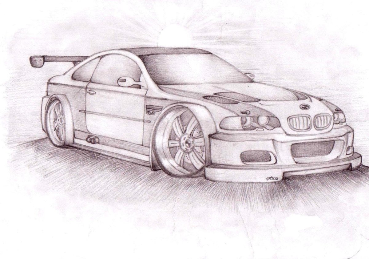 Автомобиль рисунок