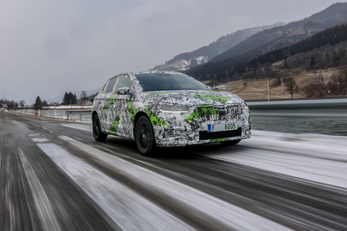 Skoda Fabia 2021 года
