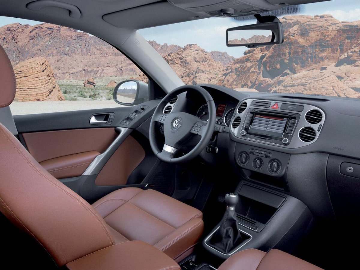 Tiguan 2008 салон
