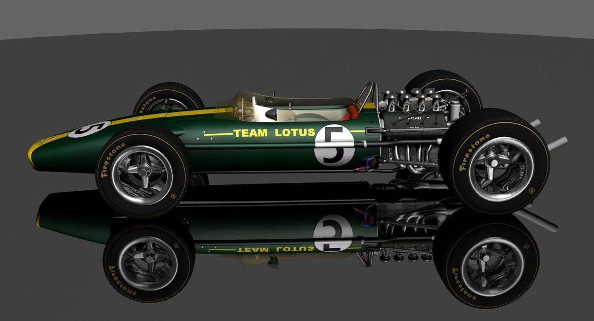 Лотус перевернул Мерседес формула 1