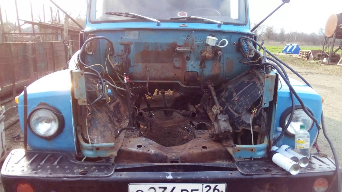 Подкапотка ГАЗ 53