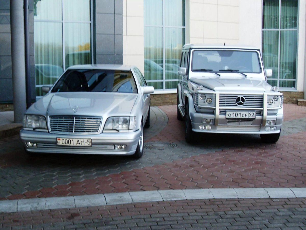 Кортеж Mercedes Benz w140