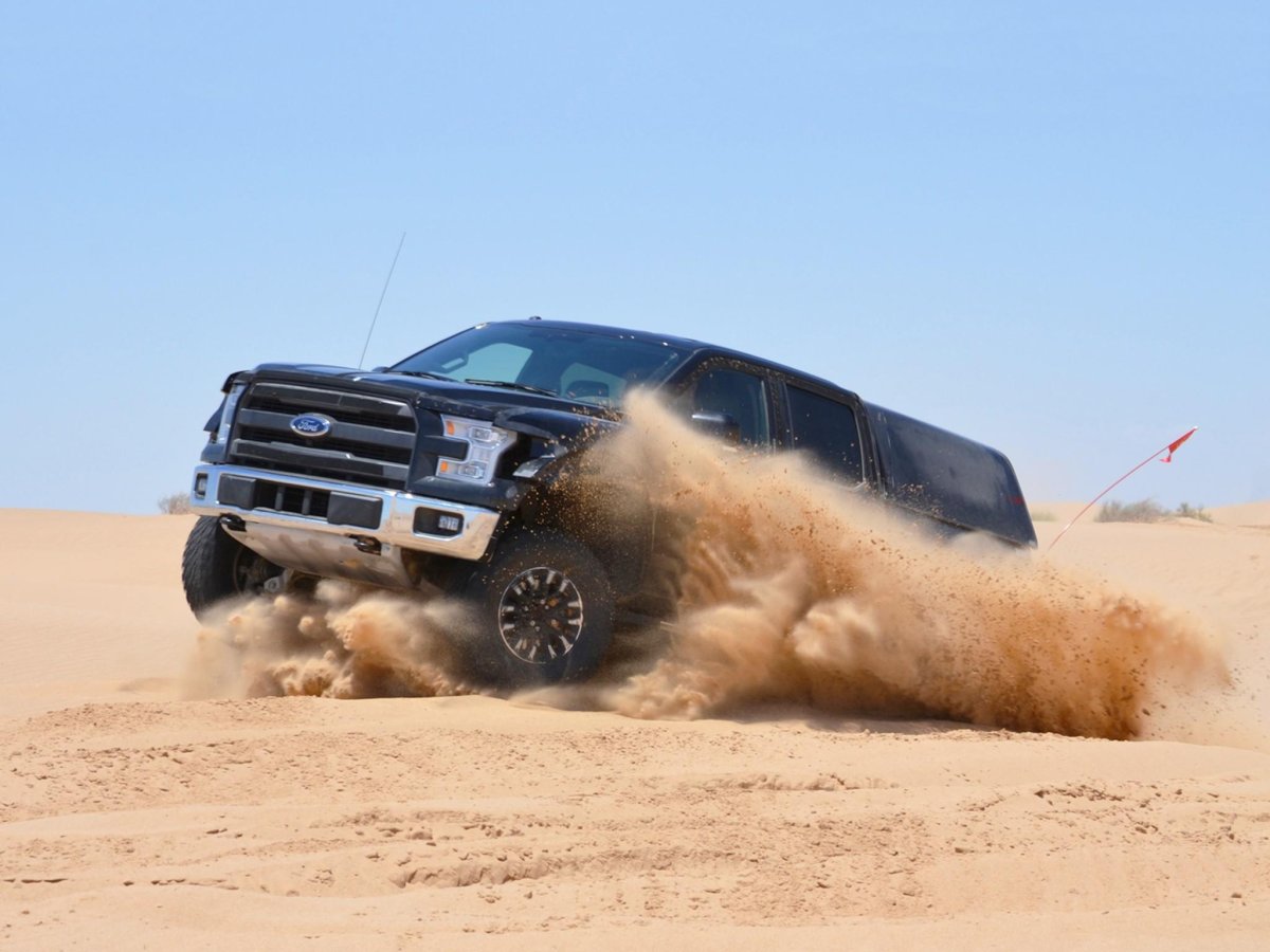Раптор Форд в пустыне