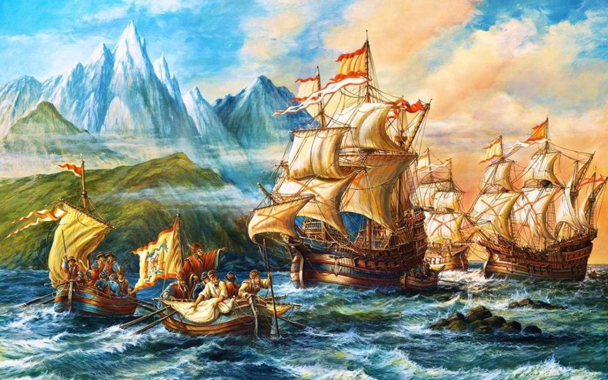 Пазл Фрегат 1500 деталей Castorland